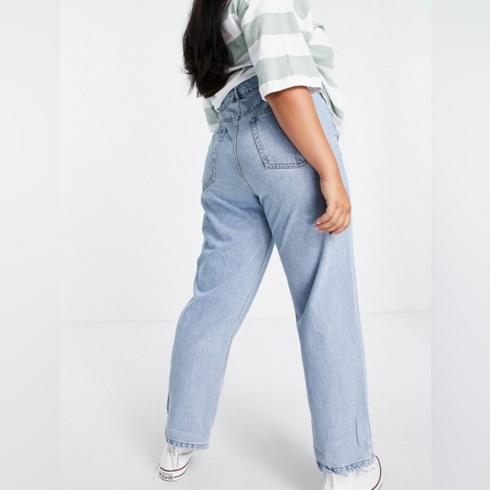 DTT (Don’t Think Twice) Grace balloon jeans in light blue NWT